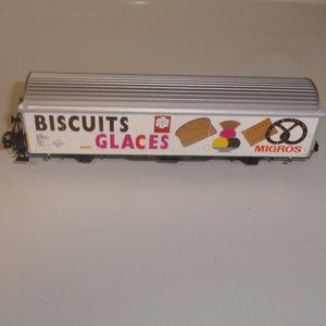 Marklin HO train car Biscuits railroad